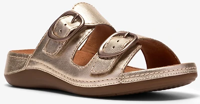 Cecily Step Champagne Leather