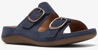 Cecily Step Navy Nubuck