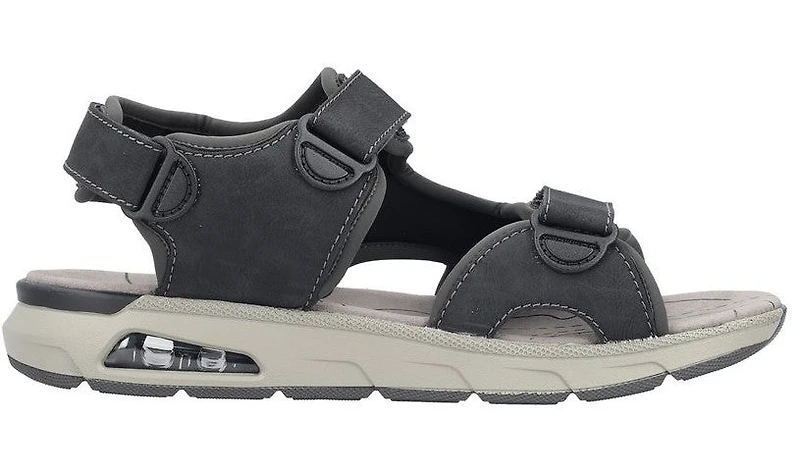 Black Velcro Sandal
