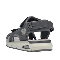 Black Velcro Sandal