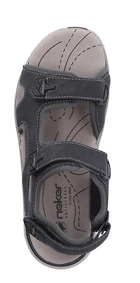 Black Velcro Sandal