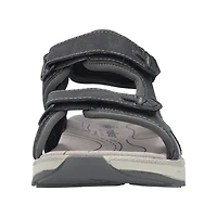 Black Velcro Sandal