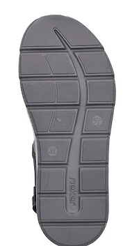 Black Velcro Sandal