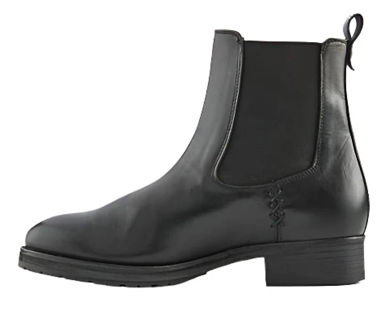 40059-black - Waxy Burnished Leather Black