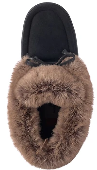 Short Fur Cuff Black