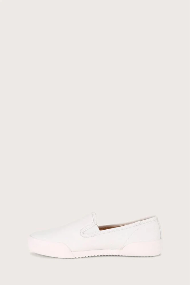 40466-white - Burnished Waxy Leather White