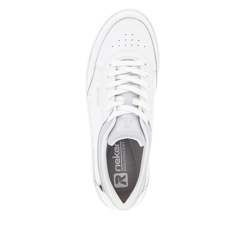 White Lace Up