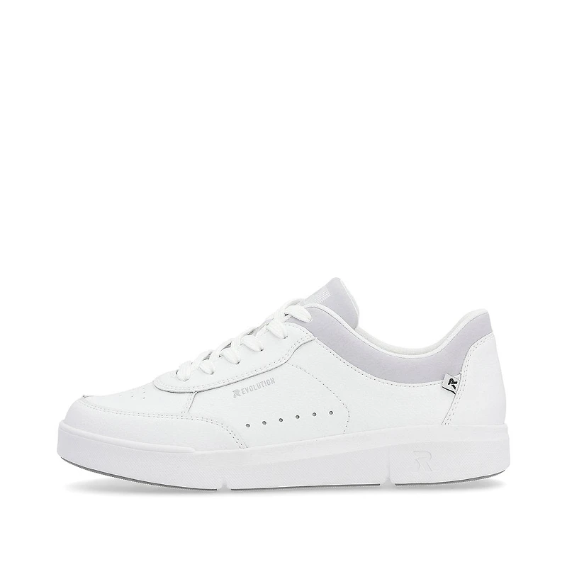 White Lace Up