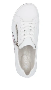 White Lace Up