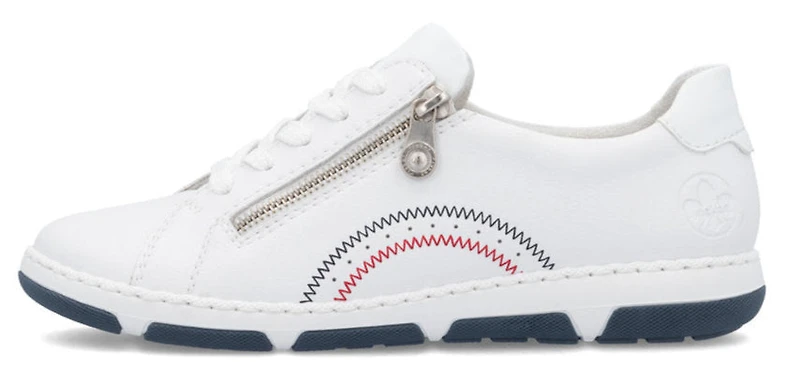 White Lace Up