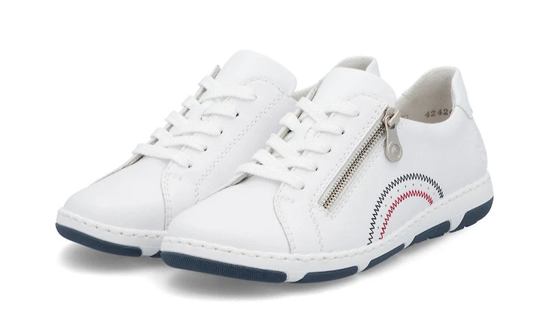 White Lace Up