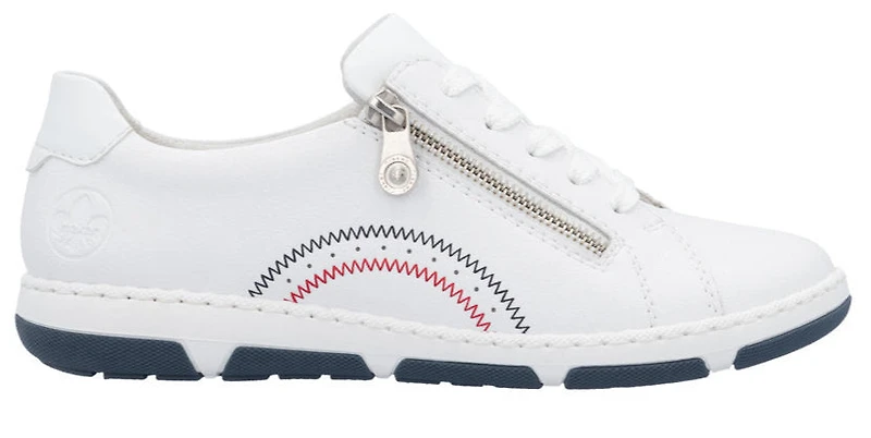 White Lace Up
