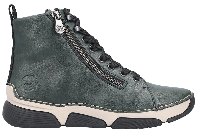 Green Lace Up Boot