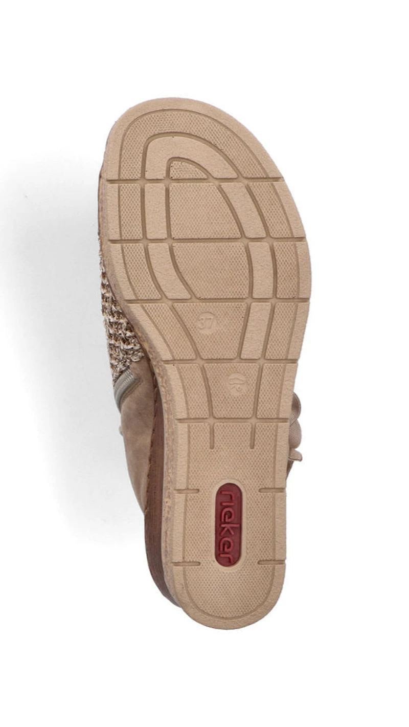 Pink Wedge Perf Sandal