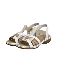 White Sling Back