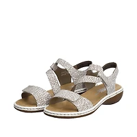 White Criss Cross Sandal