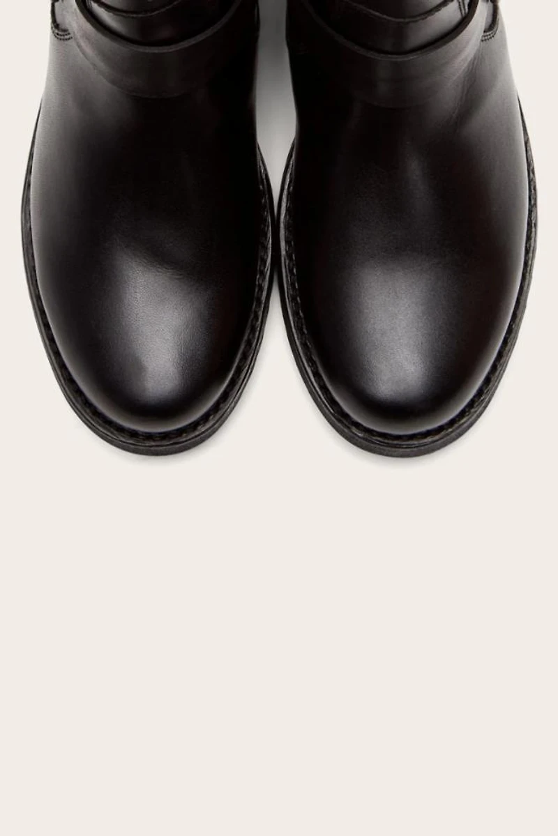 70923-blk - WP Smth Vint Lthr Shrling Black