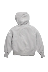 Women's Chilliwack Fleece Bomber - Humanature Silverbirch Heather