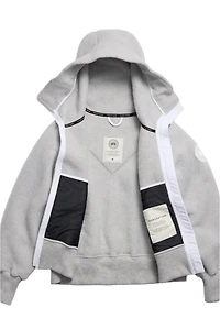 Women's Chilliwack Fleece Bomber - Humanature Silverbirch Heather