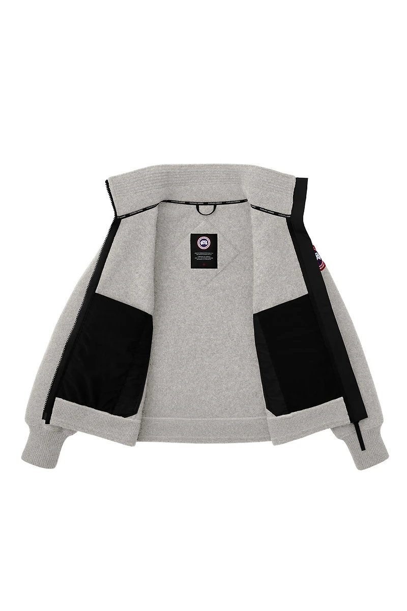 Severn Fleece Jacket Mist Grey