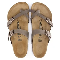 Mayari Birko-flor Mocha - Regular Fit