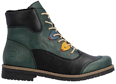 Peacock Lace Up Boot