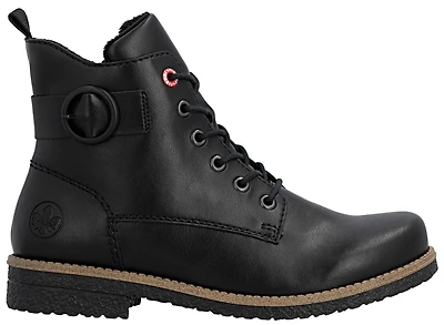 Black Lace Up Boot