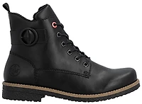 Black Lace Up Boot