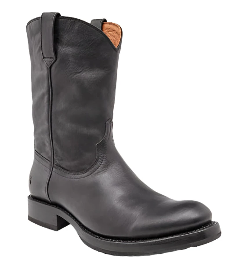 81313-black - Washed Veg Leather Black