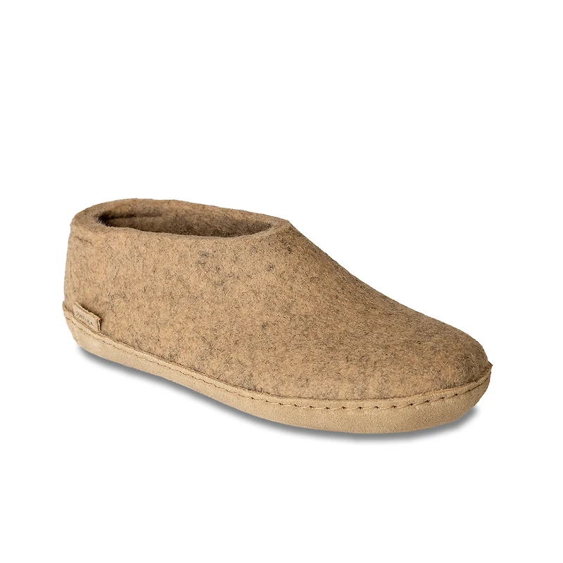 Wool Felt Shoe Leather Sole