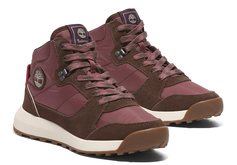 Retro Swift High Top Lace Up Sneaker Medium Red