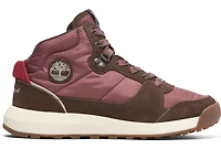 Retro Swift High Top Lace Up Sneaker Medium Red