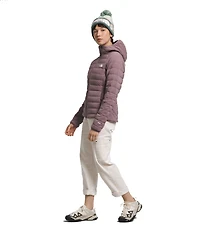 Women's Belleview Stretch Down Hoodie Fawn Grey