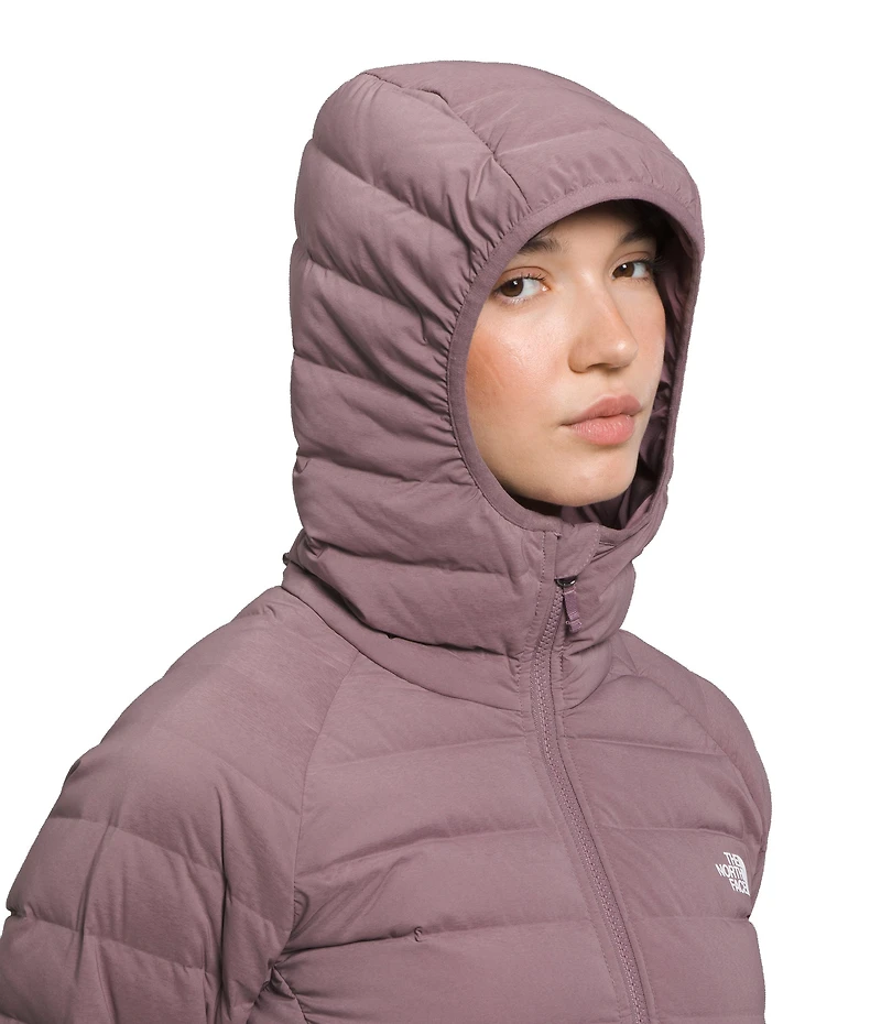 Women's Belleview Stretch Down Hoodie Fawn Grey