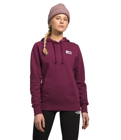 Women's Heritage Patch Pullover Hoodie Boysenberry