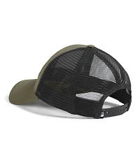 Embroidered Mudder Trucker New Taupe Green Bear Graphic