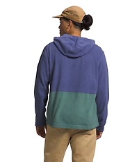 Men's Pali Pile Fleece Hoody Cave Blue Dark Sage Mandarin