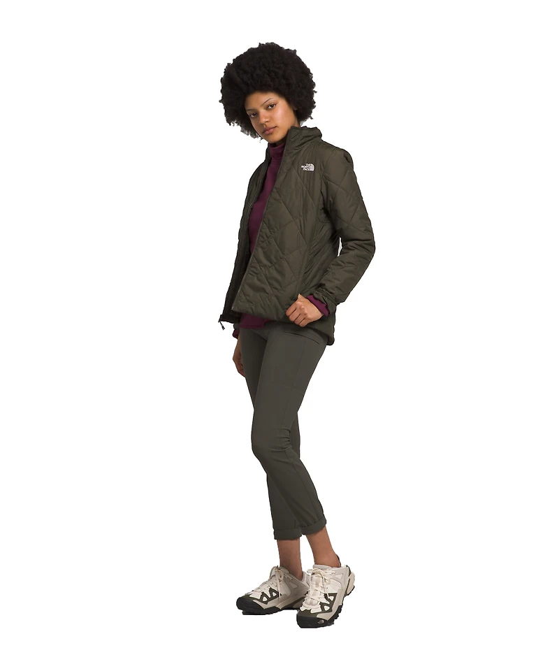 W Shady Glade Insulated Jacket New Taupe Green