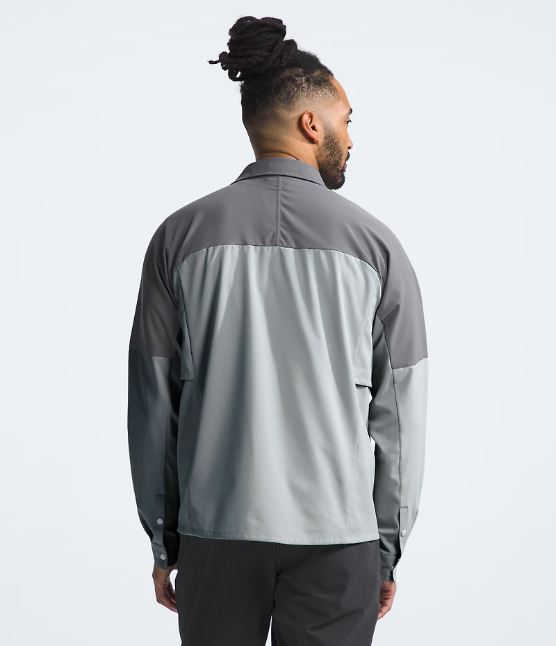 Men's First Trail Upf LS Shirt High Rise Grey Smoked Pearl