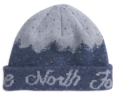 Cabin Mountainscape Beanie Lunar Blue/Blue Flax