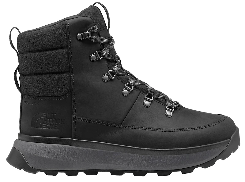 Men's Bergen Leather WP TNF Black/Tnf Black