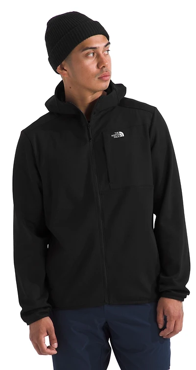 Men's TNF Performance Fleece Full Zip Hoodie Black