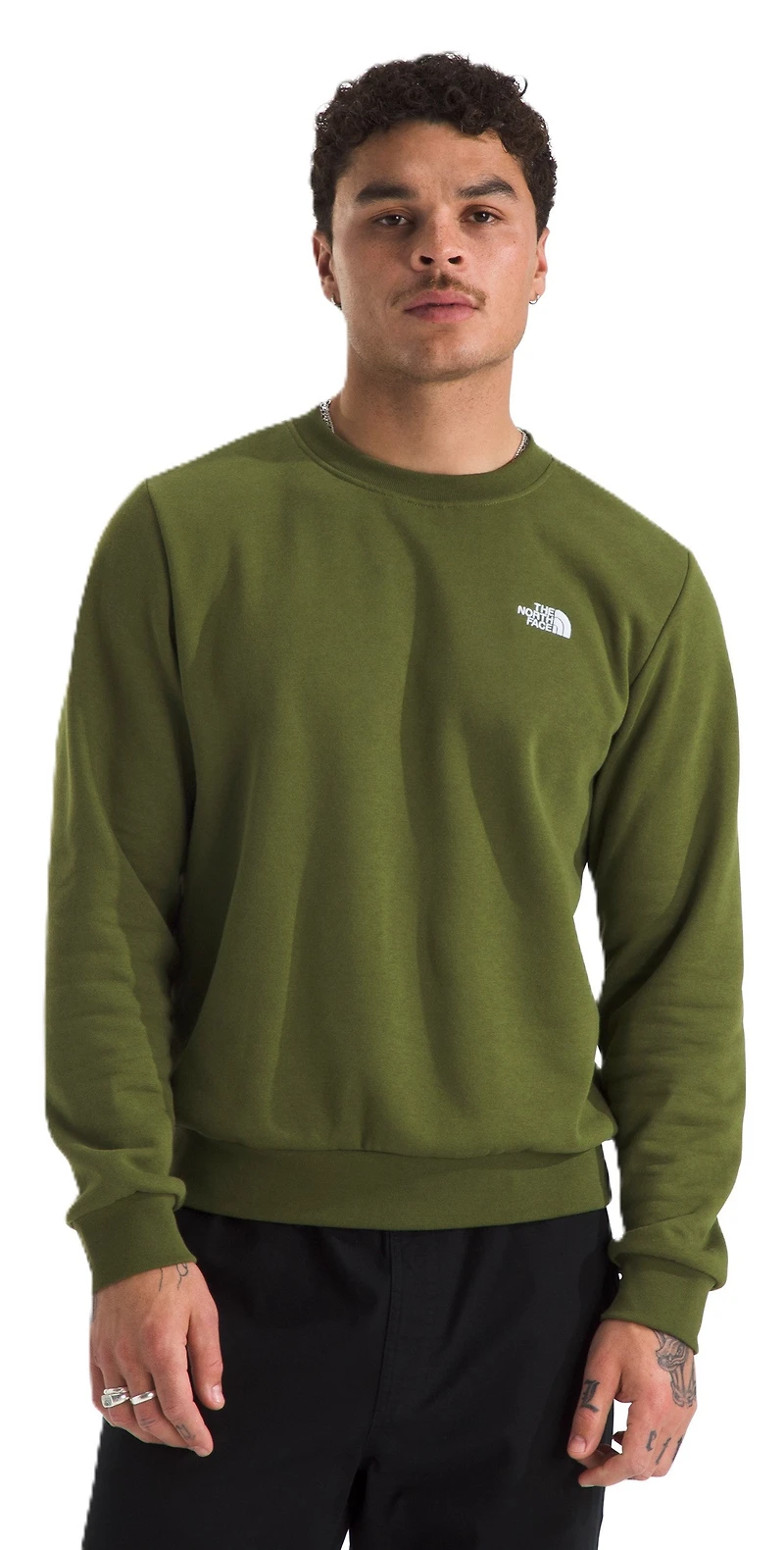Men's Evolution Simple Dome Crew Woodland Green