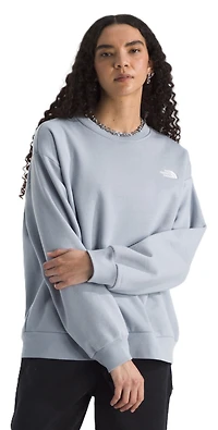 Women's Evolution Simple Dome Oversized Crew Blue Flax
