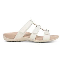 Amber Pearl Slide White