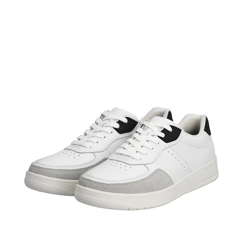 White Lace Up