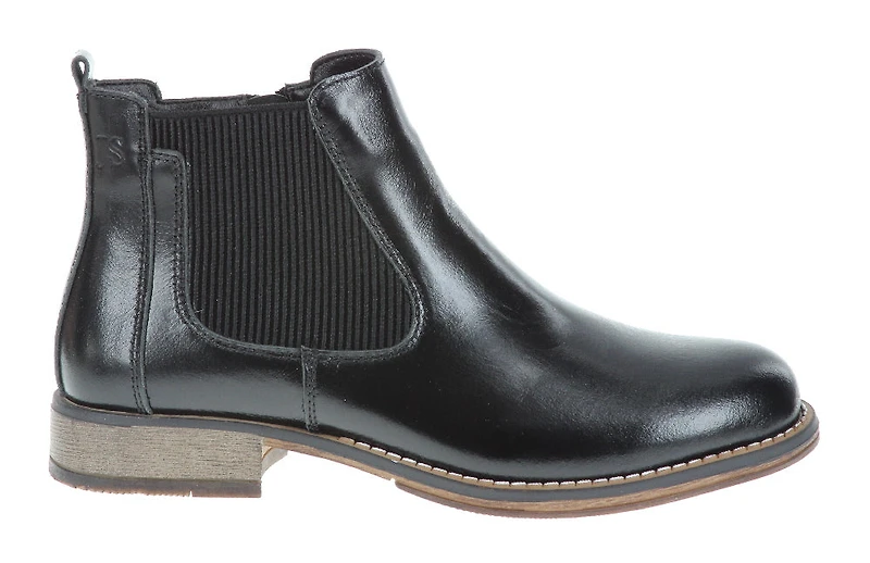 Berlina 01 Black Textured Leather