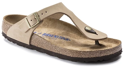 Gizeh Soft Footbed Nubuck Sandcastle Regular Fit