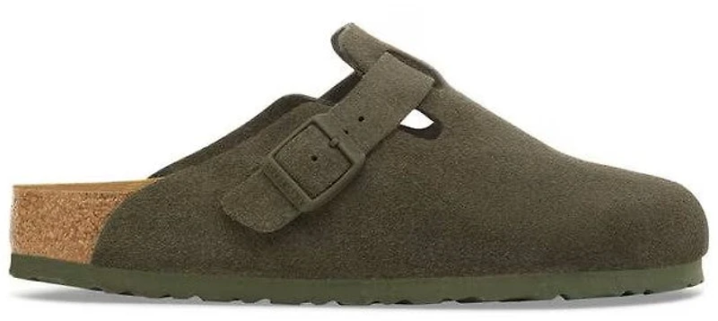 Boston Suede Thyme Narrow