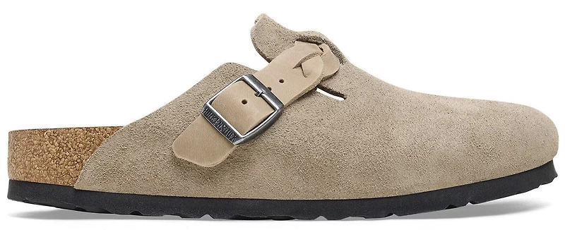Boston Braided Suede Taupe Narrow Fit